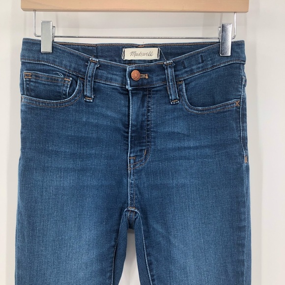Madewell 26x28 9" Mid-Rise Skinny Jeans in Campton 0246 L9933 - Picture 3 of 10
